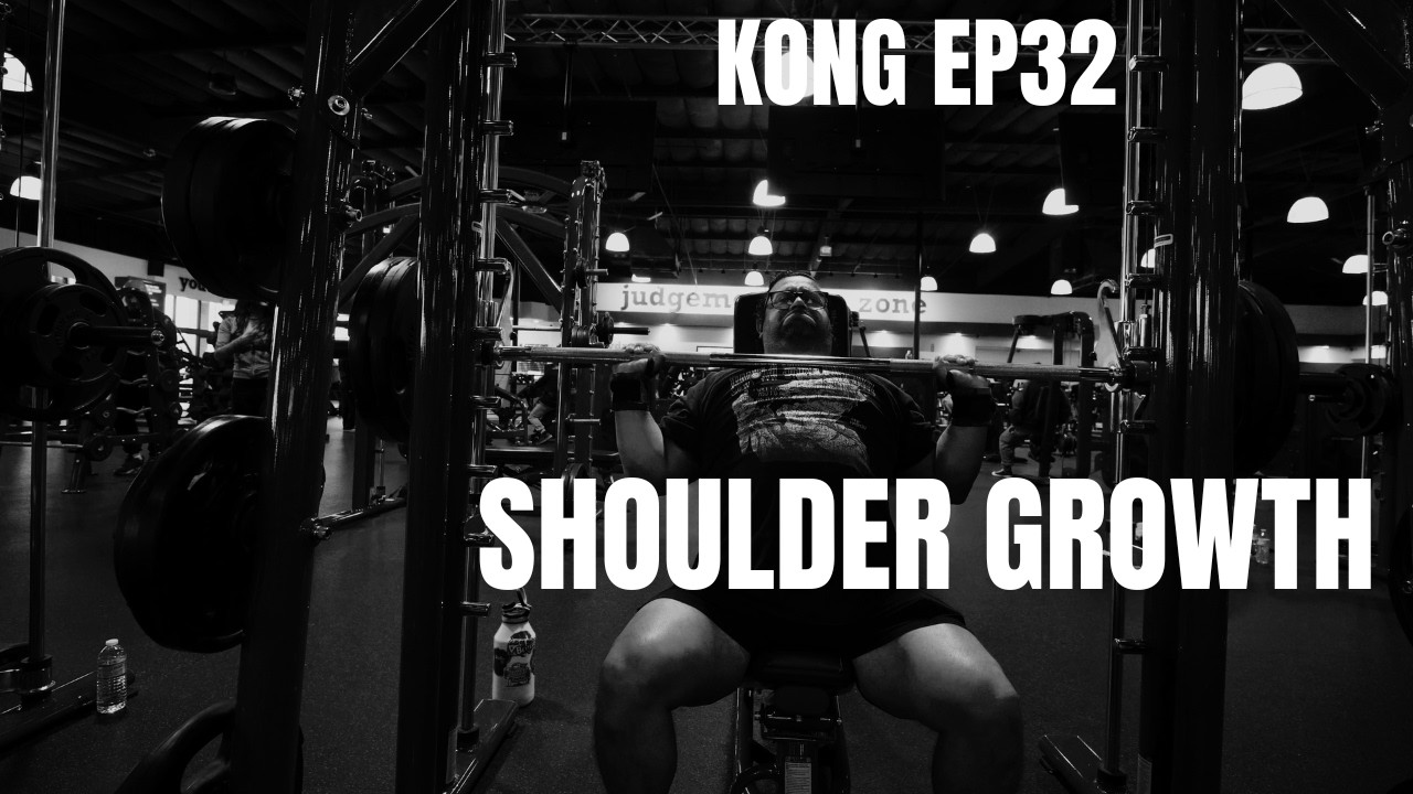 KONG EP 32  Shoulder and Triceps Wave Sets  6 Set Pyramid