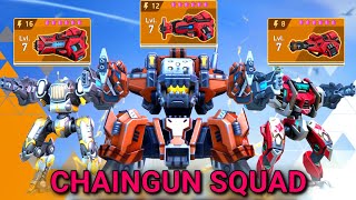 Chaingun Squad - Orion Vortex Redeemer - Mech Arena