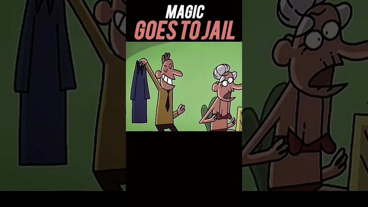 Magic Goes To Jail 