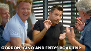 Gordon, Gino & Fred All Lose An Oyster Shucking Competition | Gordon, Gino and Fred's Road Trip
