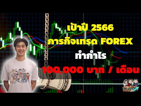 เป้าปี 2566 ภารกิจเทรด FOREX ทำกำไร 100,000 บาท/เดือน