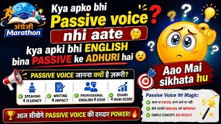Passive Voice FULL Concept 💯 Hindi me | Zero se Hero @DearSir