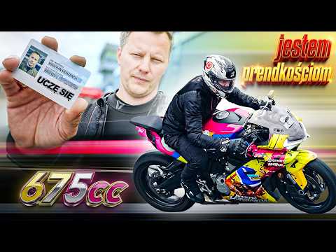Learning to ride a MOTORCYCLE! The training lot and basics, and then... to the TRACK! - vlog #102