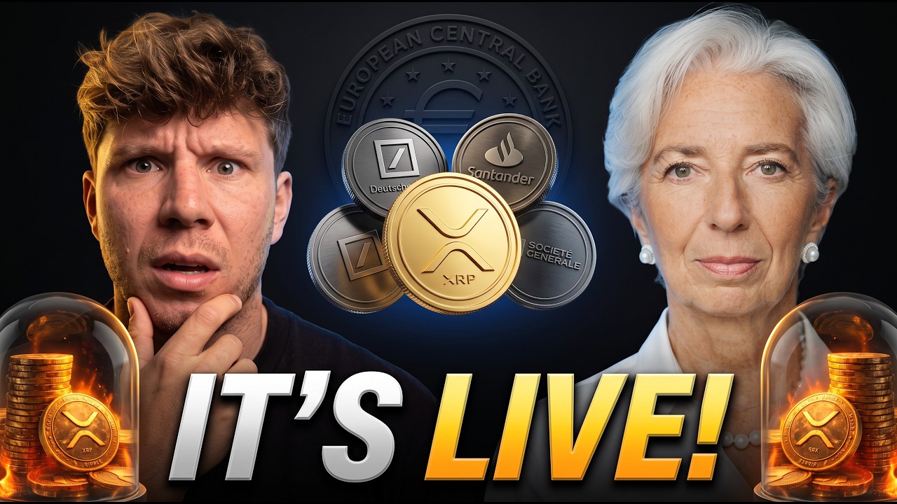 Video: ECB JUST SWITCHED ON XRP LEDGER TECH INSIDE EUROPE’S BANKS - SECRET EURO PLAN?!