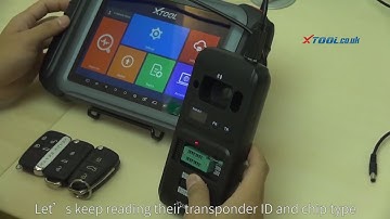 Xtool X100 PAD3 Plus KC501 read Remote Frequency-xtool.co.uk