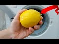 The miraculous trick of cleaning the washing machine with lemon and toothpastequick cleaning tricks