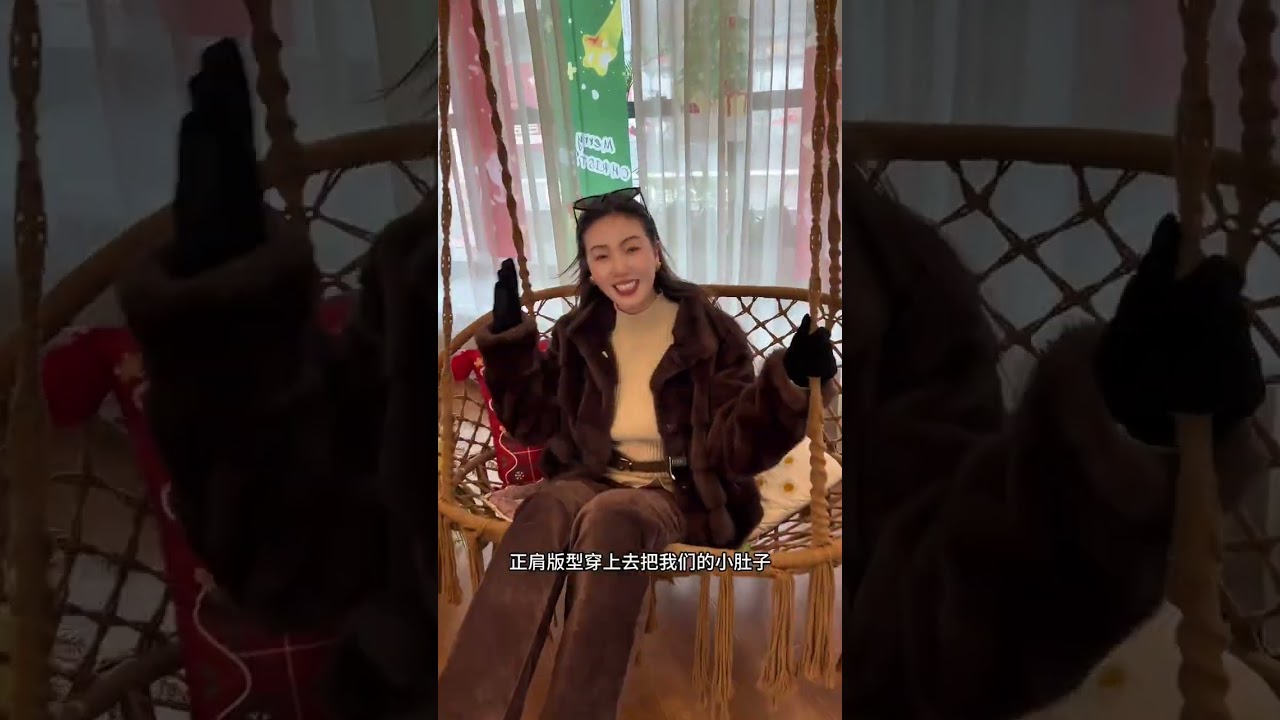 A coat with a strong rich girl vibe 