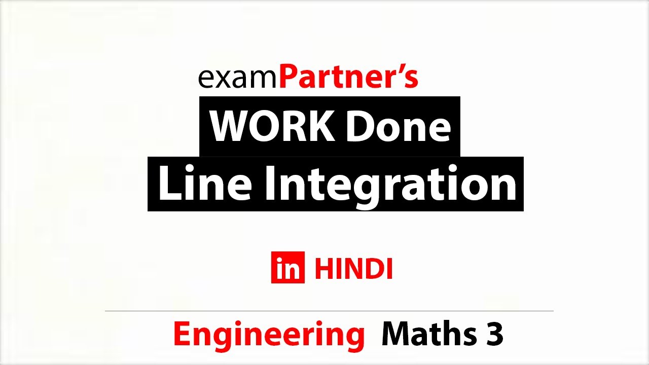 line integral workdone line integral workdone