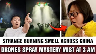 Download lagu Strange Burning Smell Across China! Drones Spraying a Mysterious Substance at 3 AM —What’s Going On?
