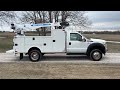 Shreve Truck and Equipment. 2015 Ford F-550 4X4 Crane Service Truck,Mechanic Truck,Utility Truck
