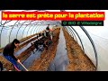 Je PREPARE La SERRE Pour La Très Prochaine PLANTATION De Tomates Bio Sous Tunnel 