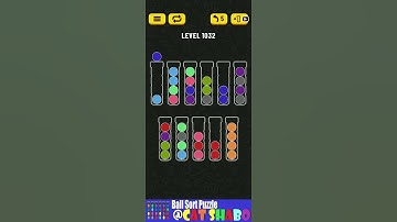 Ball Sort Puzzle Level 1032