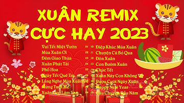 Vui Tết Miệt Vườn Remix - Mùa Xuân Ơi Remix - LK Nhạc Xuân Remix 2023 - Chúc Mừng Năm Mới