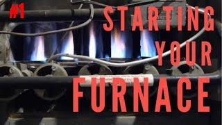 Starting Your Gas Furnace for the First Time Each Year