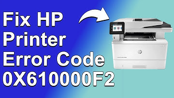 How To Fix HP Printer Error Code 0X610000F2 - Meaning, Causes, & Solutions (Simple Solution!)