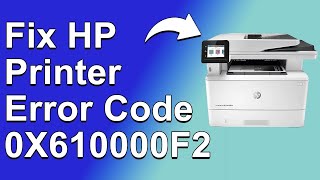 プロフに詳細記載してますページ How To Fix HP Printer Error Code 0X610000F2 - Meaning