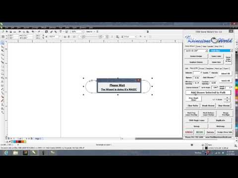 TRW Stone Wizard Tutorial 11 Text Spacing and Shape tool Buttons