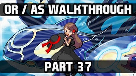 Pokemon Omega Ruby / Alpha Sapphire Gameplay Walkthrough - Part 37 GYM LEADER Wallace