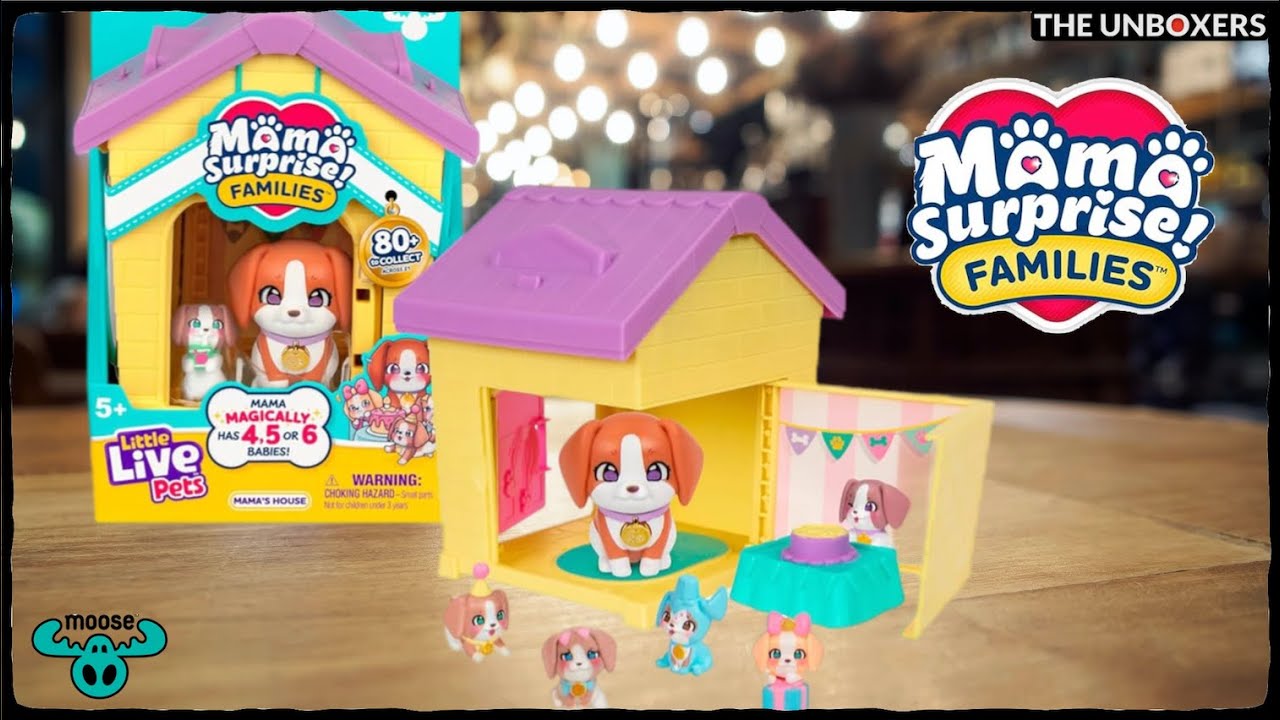 Little LIve Pets Mama Surprise Families Beagle Family