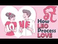 How leo zodiac processes love 