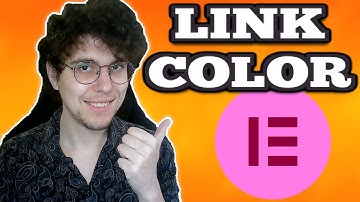 How To Change Link Color In Elementor