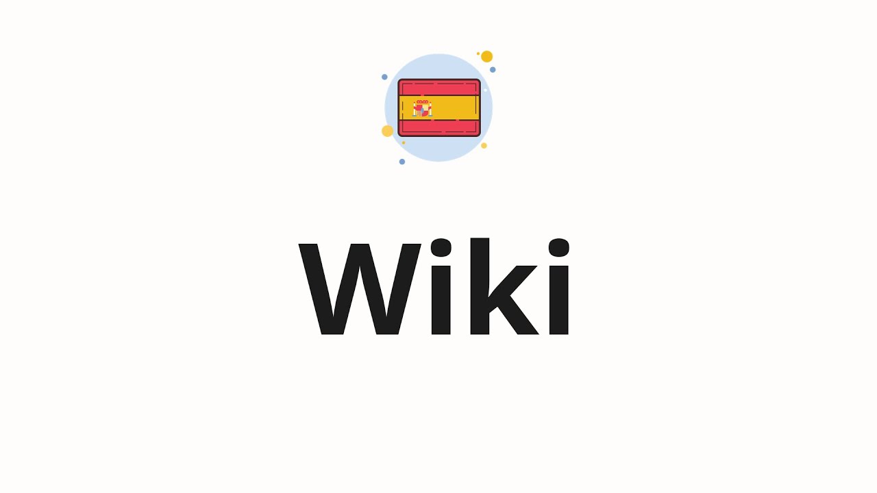 How to pronounce Wiki