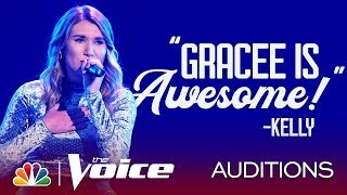 Gracee Shriver sing "Rainbow" on The Blind Auditions of The Voice 2019