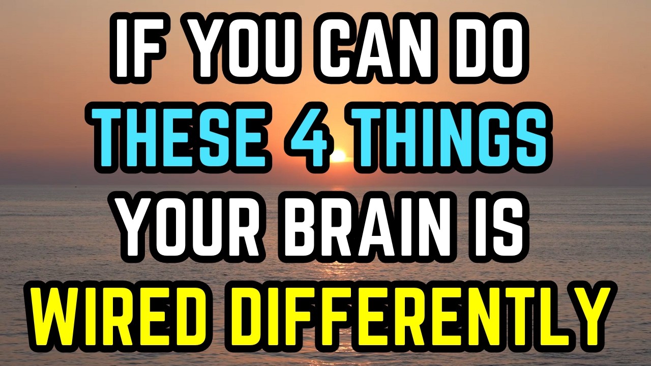 If You Can Do THESE 4 Things Your Brain Is Wired Differently