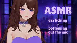 Asmr Bottoming Out The Mic Intense Ear Licks