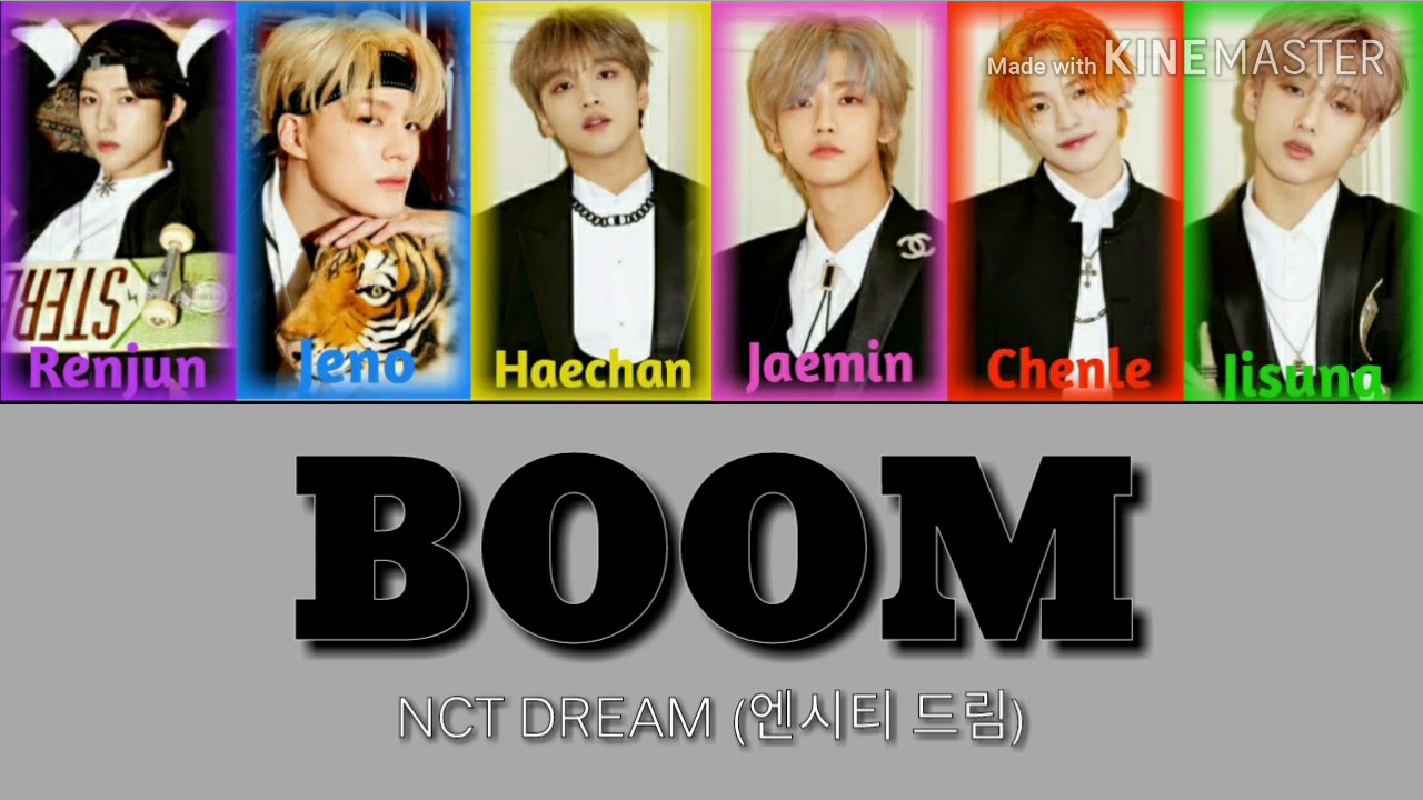 NCT DREAM - BOOM (Color Coded Lyrics) - YouTube