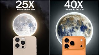 iPhone 17 Pro vs iPhone 16 Pro Live Zoom Camera Test Comparison 