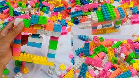 DIY Satisfying Sofa   for Relaxation|ASMR#asmr#asmrsounds #satisfying#buildingblockstoys