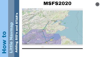 Flight Simulator 2020 - How to - Little Navmap - Adding SID