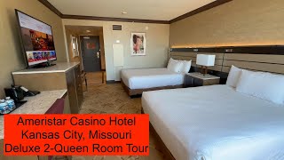 Ameristar Casino Hotel Kansas City | Classic 2-Queen Room Tour | Boyd Gaming | Retired Travels
