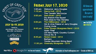 Grey Fox Bluegrass Festival: Spirit of Grey Fox 7/17/2020