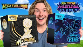 Mega Evolution Vs Phantasmal Flames Pokemon Box Battle!
