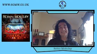 Robin McAuley back on the show to chat about his latest album "Alive".