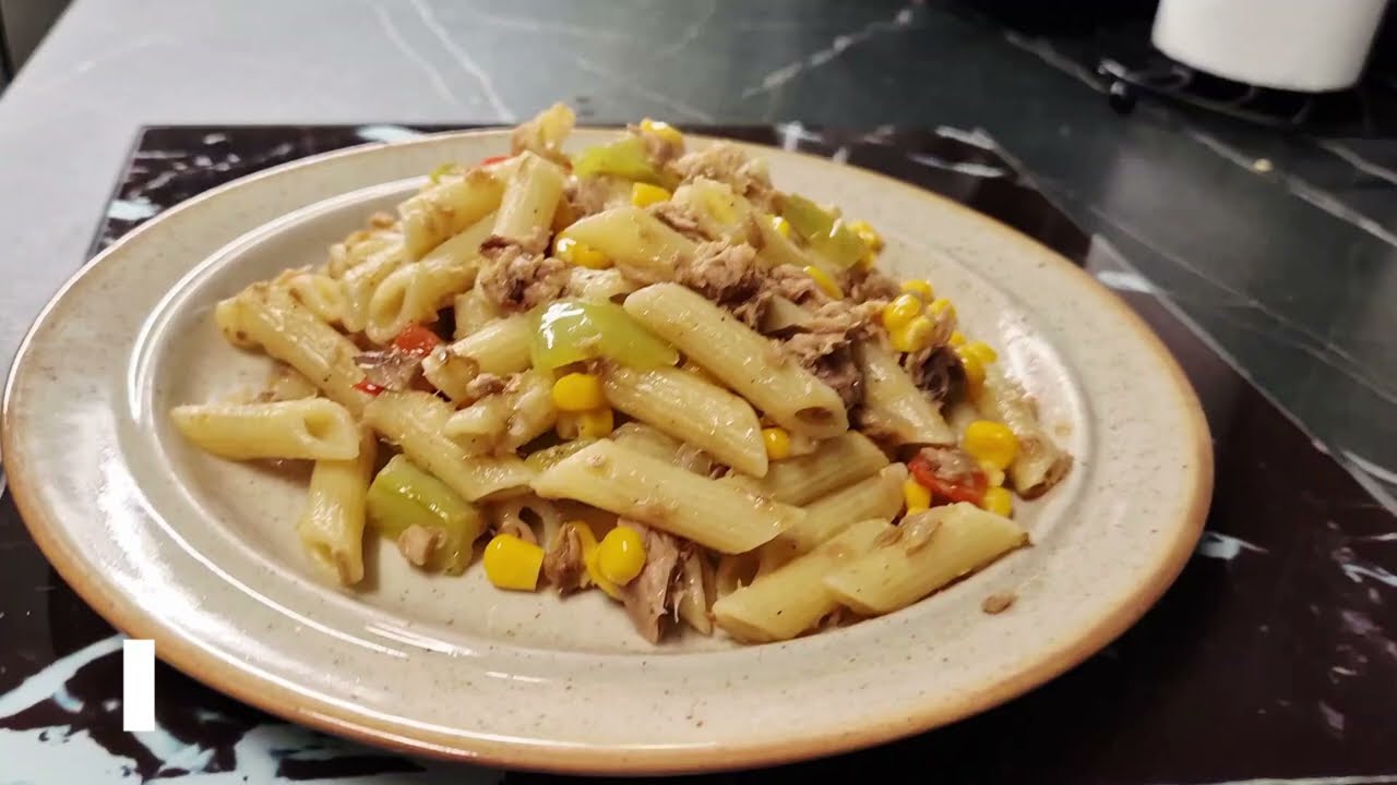 Թունո ձկով մակարոն արագ և համեղ բաղադրատոմս  Μακαρόνια με τόνο  νόστιμο και γρήγορο φαγητό 