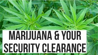 Marijuana and Your Security Clearance