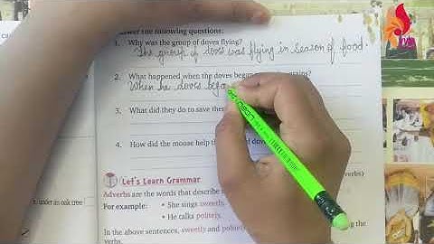 2021-22 CLASS-3 SUBJECT - ENGLISH READER CHAP-3 THE WISE DOVES PART - 2