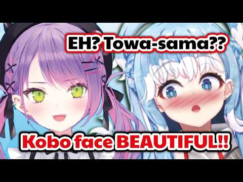 Kobo flustered when Towa-sama praise her bare face when they went to Spa IRL !!!