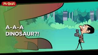 mr bean spots dinosaur mr bean cartoons kids