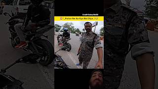 Army walo ne rok liya 😡😳 #automobile #roadrage #ytshorts #zx10r #army #stop #shorts