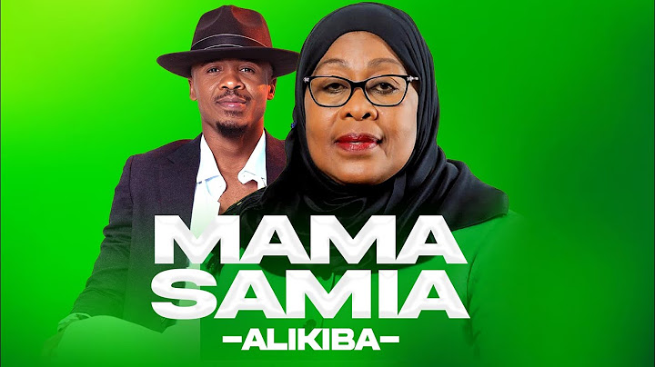 Ali kiba - Mama Samia (Official Music Video)