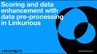 Celebrity Scoring and data enhancement: Introducing Linkurious' data pre-processing - Webinar Profile