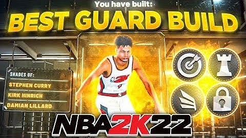 How To Create the *BEST GUARD BUILD* IN NBA 2K22! (DEMIGOD!)