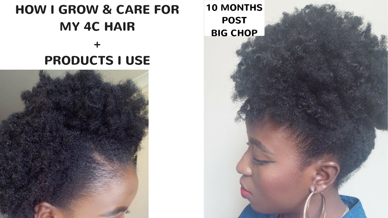 How I Grow Care For My 4c Hair Kenny Olapade Youtube