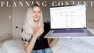 How I Plan And Organize My Content For Social Media (Instagram, Tik Tok, and YouTube)