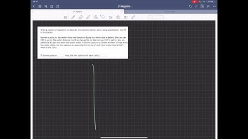 Solve a system of equations using substitution: word problems