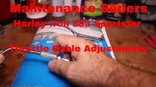 Sportster Throttle Cable Adjustments